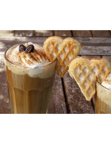 Gofrera Corazón 180° simple I/D  WECAQA