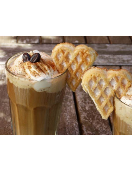 Gofrera Corazón 180° simple I/D  WECAQA