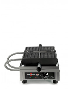 Gofrera simple 4x6 Lieja Paty con Apertura 180°  WECBGA