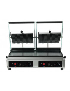 Contact grill Panini Large con placas estriada-lisa   GECID5BO