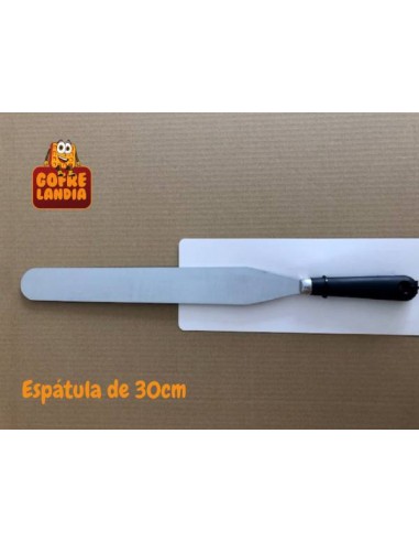 Espátula de acero inoxidable para crepera (30cm)