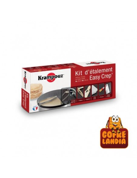 Kit esparcidor Easy Crep’ para crepera con diámetro de 35 cm