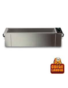 Baño maría eléctrico para 4 cubetas gastronorm 1/6