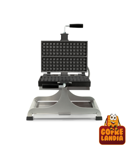 Gofrera giratoria, modelo grande para gofre Lieja 4x13 WECAIE