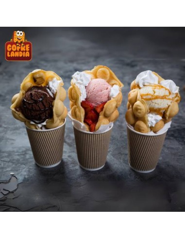 Mix para elaborar Bubble Waffle