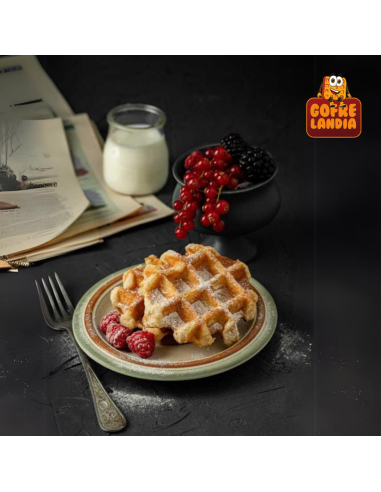 Mix WAFFLE -Lieja + azucar perlado