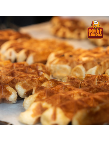 Mix WAFFLE -Lieja + azucar perlado