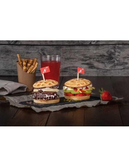 Juego de Placas para Waffle Burguer - Backsystem