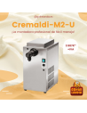 Montadora de nata Cremaldi M2 U: nata aireada, fácil de usar, limpieza automática y capacidad 2,5 litros