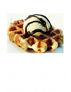 Gofrera doble Paty para gofre Lieja 4x6. Apertura 180º  WECAGB 2