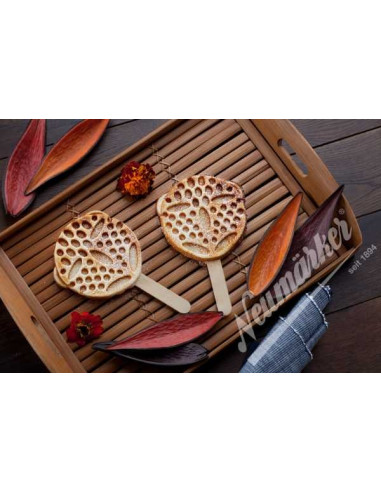 Juego de Placas para el gofre piruleta con carita de oso - Backsystem