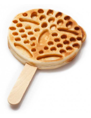 Juego de Placas para el gofre piruleta con carita de oso - Backsystem