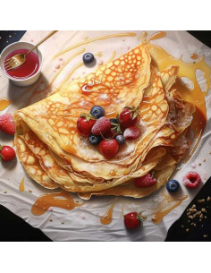 Crepera de gas con 8 ramas. Gama Confort, ø 40 cm de GAS / CRCH4MA-KR 2