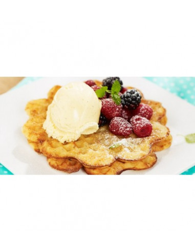 Gofrera  corazón 180°  WECBQA