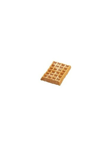 Gofrera 4x6 Lieja Paty 180° simple I/D  WECAGA