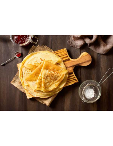 Crepera de gas con 8 ramas. Gama Estándar, ø 48cm / Chasis redondo CSRH5MA-KR