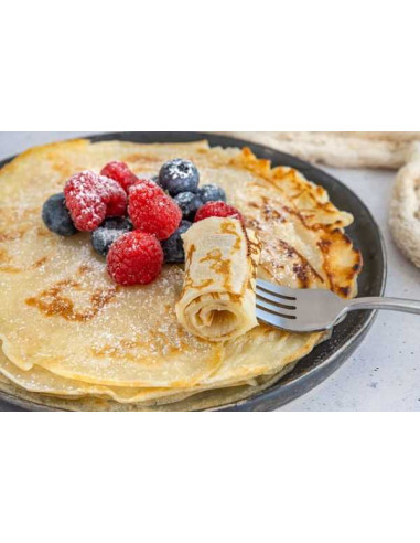 Crepera de gas con 8 ramas. Gama Estándar, ø 48cm / Chasis redondo CSRH5MA-KR