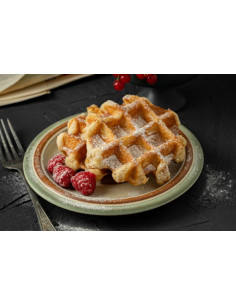 Gofrera doble para gofre Fruits 4x6. Apertura 180º  WECAJB 2