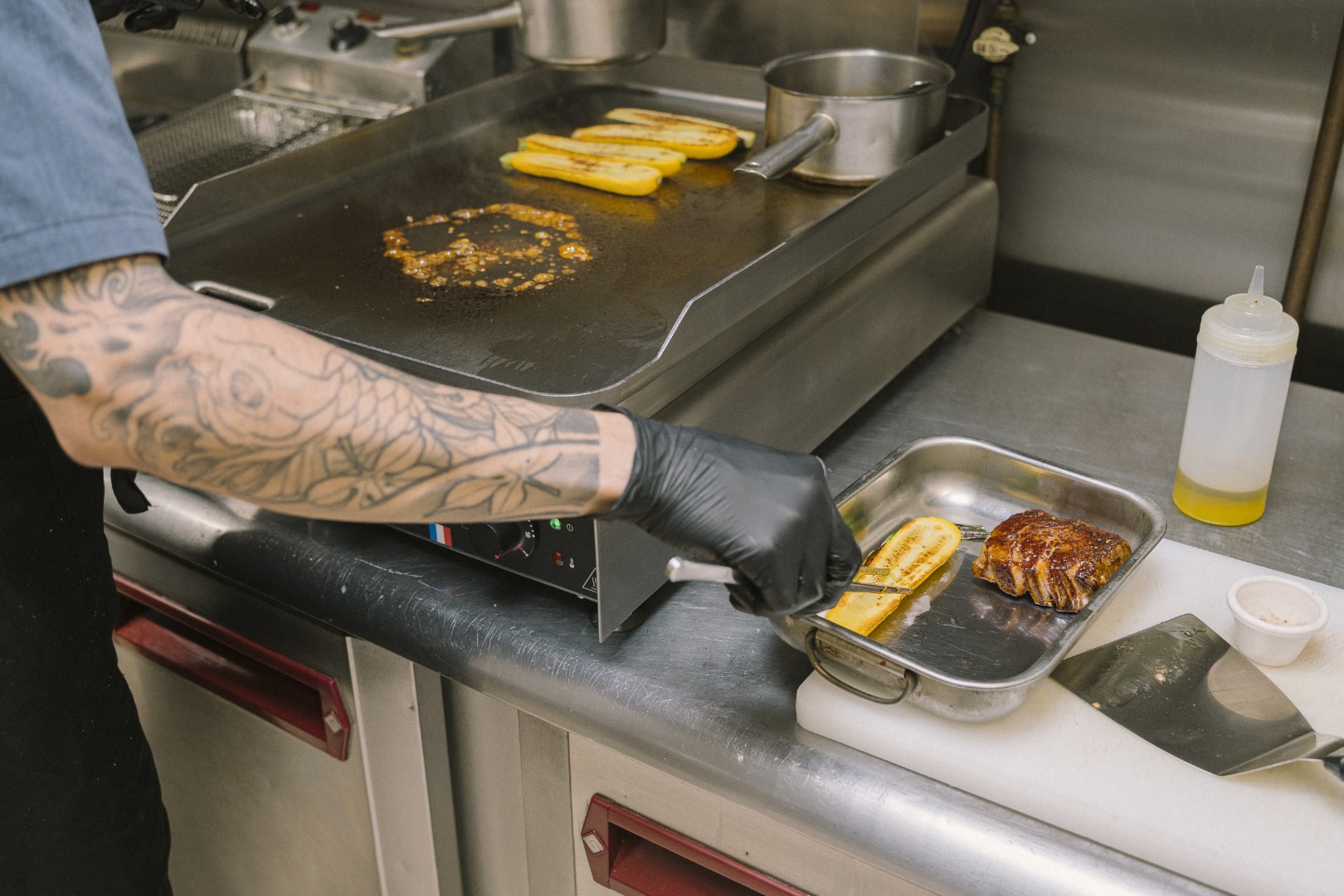 Plancha de acero inoxidable